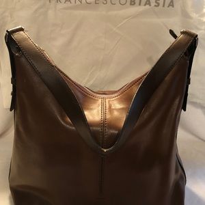 Brown Leather Hobo